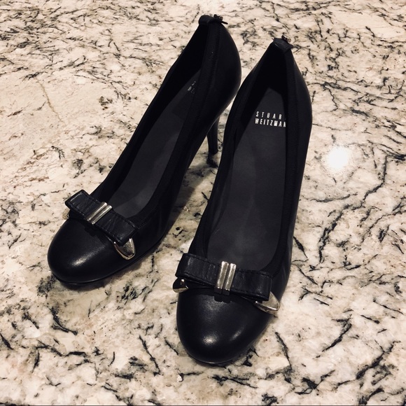 Stuart Weitzman Black Heels 🌟 So comfortable 10😍 - Picture 7 of 8